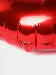 Красный воздушный шар "Цифра 6" красный 100 см