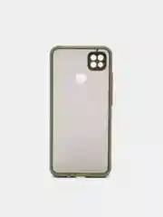 Лесной зеленый чехол Xiaomi Redmi 9C, Redmi 9C NFC, Redmi 10A пластиковый матовый с цветными кнопками