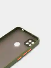 Лесной зеленый чехол Xiaomi Redmi 9C, Redmi 9C NFC, Redmi 10A пластиковый матовый с цветными кнопками