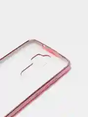 Фуксия чехол Xiaomi Redmi Note 8 Pro, Сяоми Редми Нот 8 Про силиконовый с глянцевой рамкой