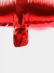 Красный воздушный шар "Цифра 1" красный 100 см