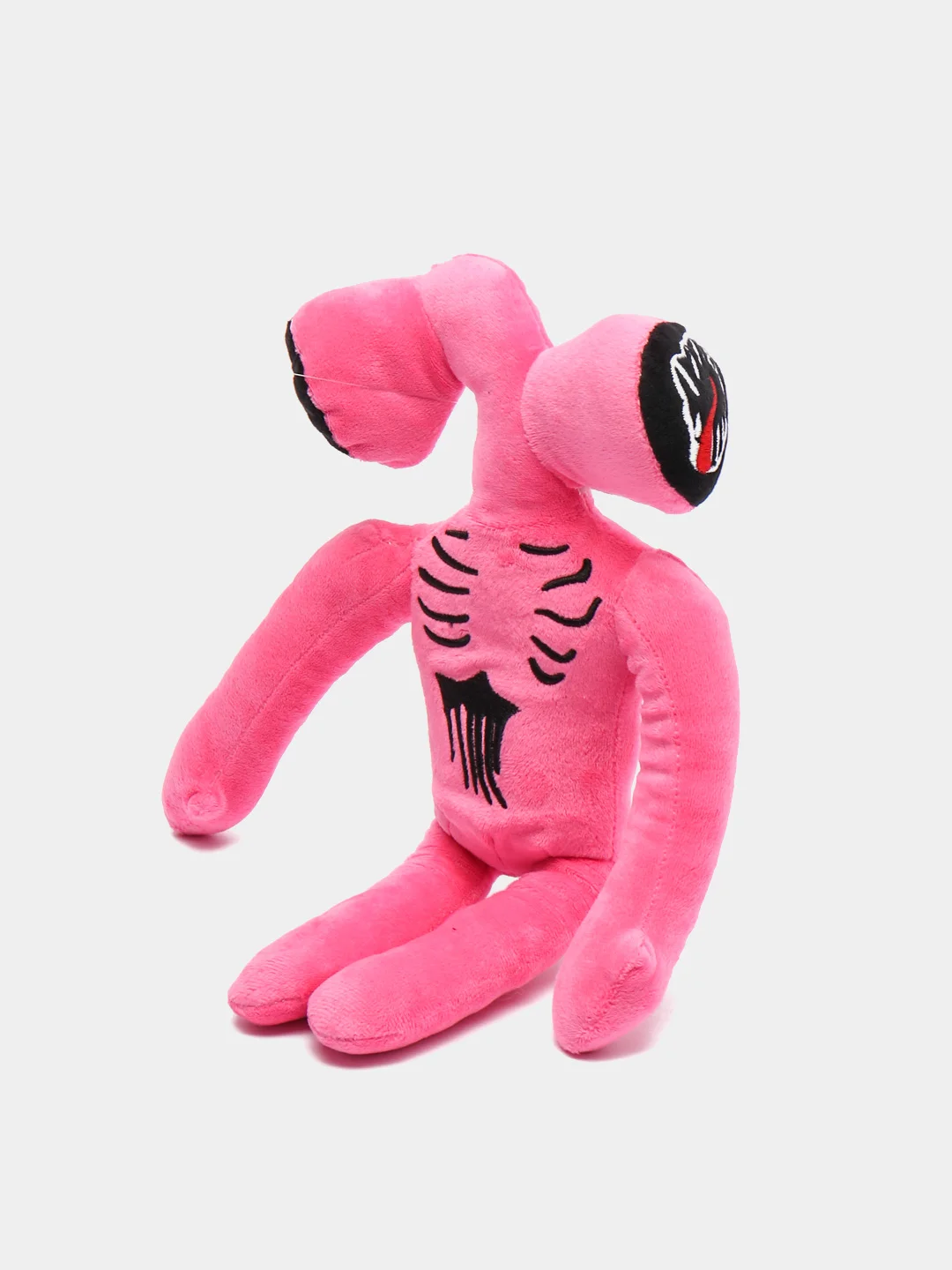 Розовый плюшевая, мягкая игрушка сиреноголовый "siren head" 35 cm