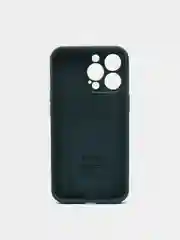 Зеленый чехол Silicone Case для iPhone 13 Pro, с защитой камеры, закрытый низ
