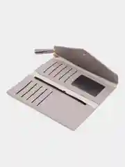 Фиолетовый кошелек женский, с подвеской для денег, карт и на подарок