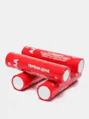 Батарейки 4 шт "Super heavy duty" солевые, тип АА, ААА
