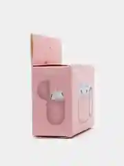 Розовый силиконовый чехол для Apple AirPods 3 поколения 2021 (с карабином)