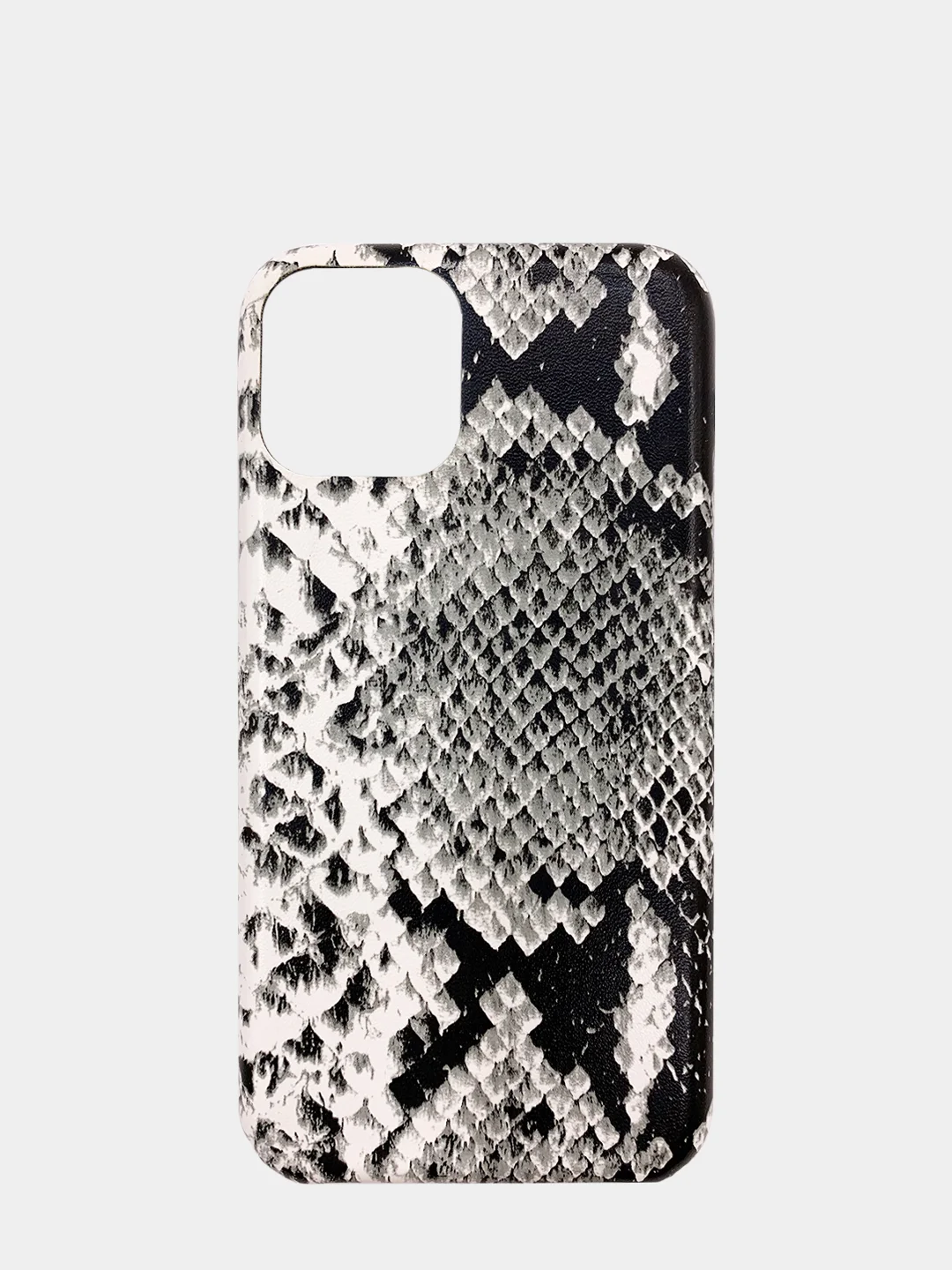 Белый чехол-накладка для iPhone 6 6S 7 8 Plus, XR X XS Max, 11 с изображением змеиной кожи