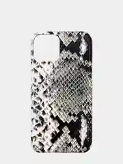 Белый чехол-накладка для iPhone 6 6S 7 8 Plus, XR X XS Max, 11 с изображением змеиной кожи