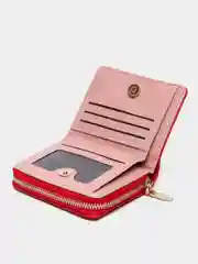 Красный женский кошелек