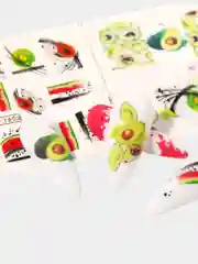 Наклейки для дизайна ногтей, слайдеры для маникюра и педикюра, водные наклейки для ногтей