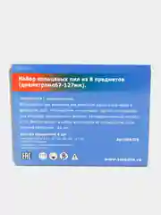 Набор коронок по дереву  8шт (67,76,89,102,127мм) красный (Профи)/черный(Стандарт)