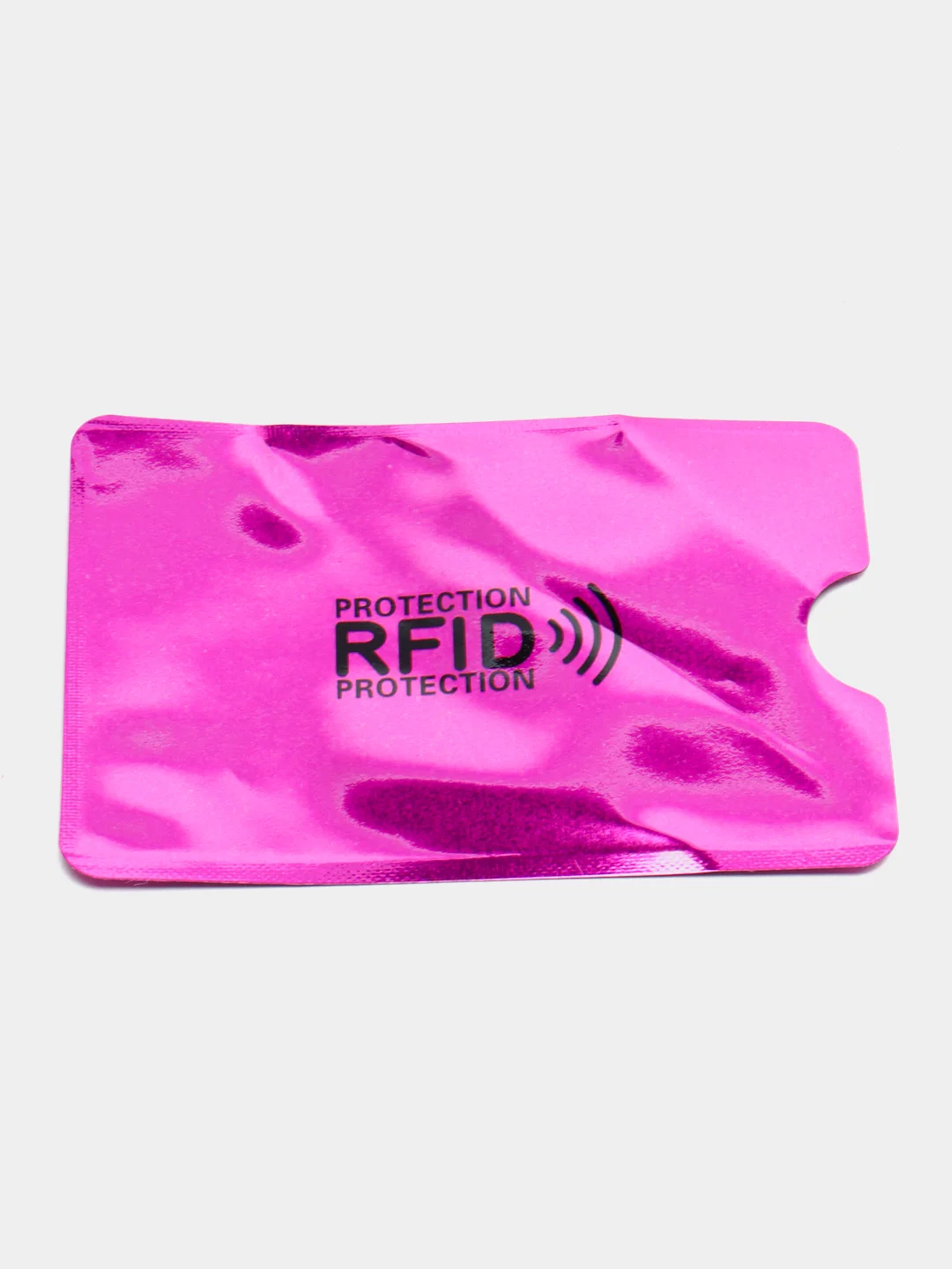 Розовый чехол для банковских карт АнтиВор RFID