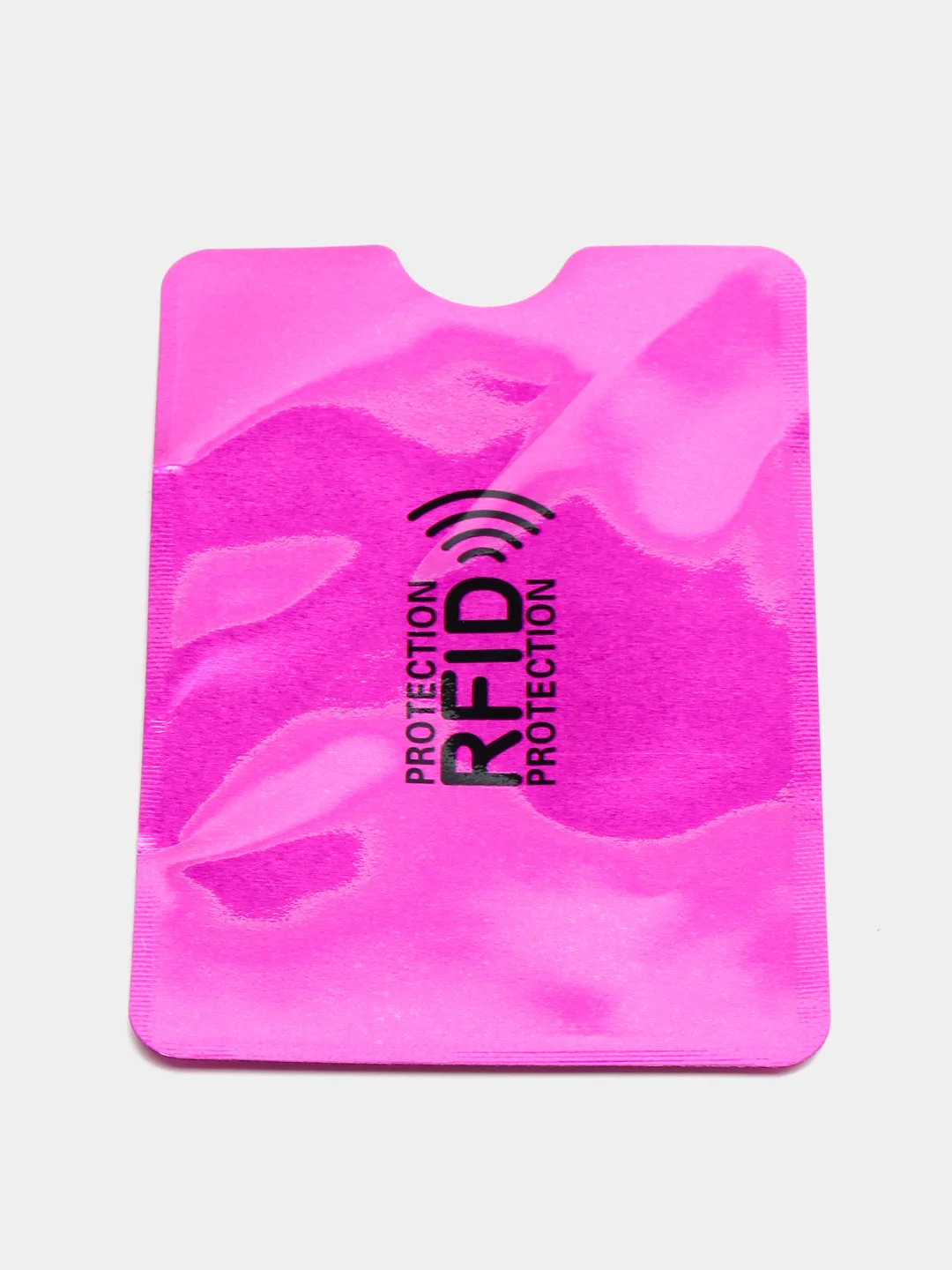 Розовый чехол для банковских карт АнтиВор RFID