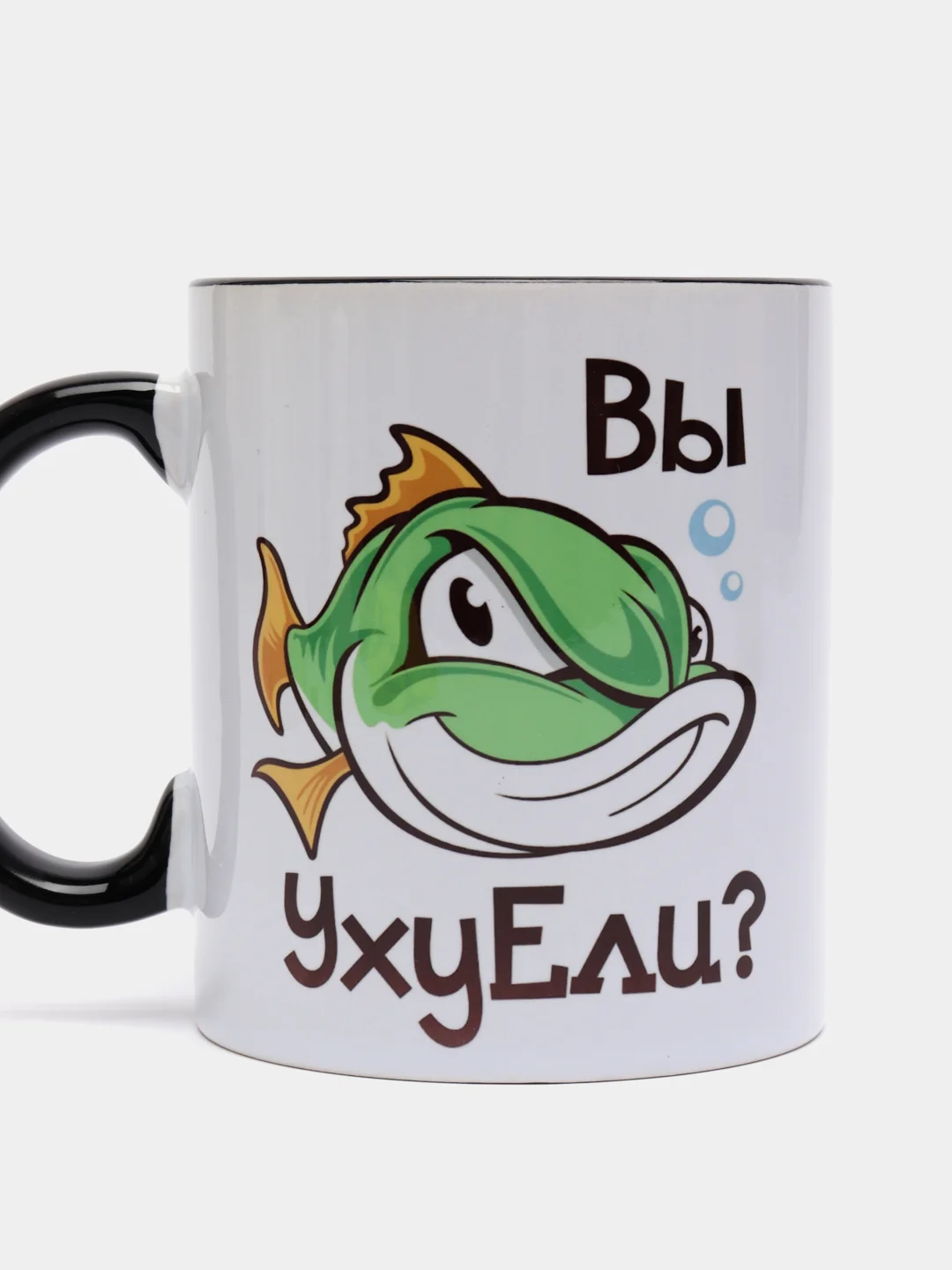Сувенирная кружка с принтом "Вы УхуЕли"