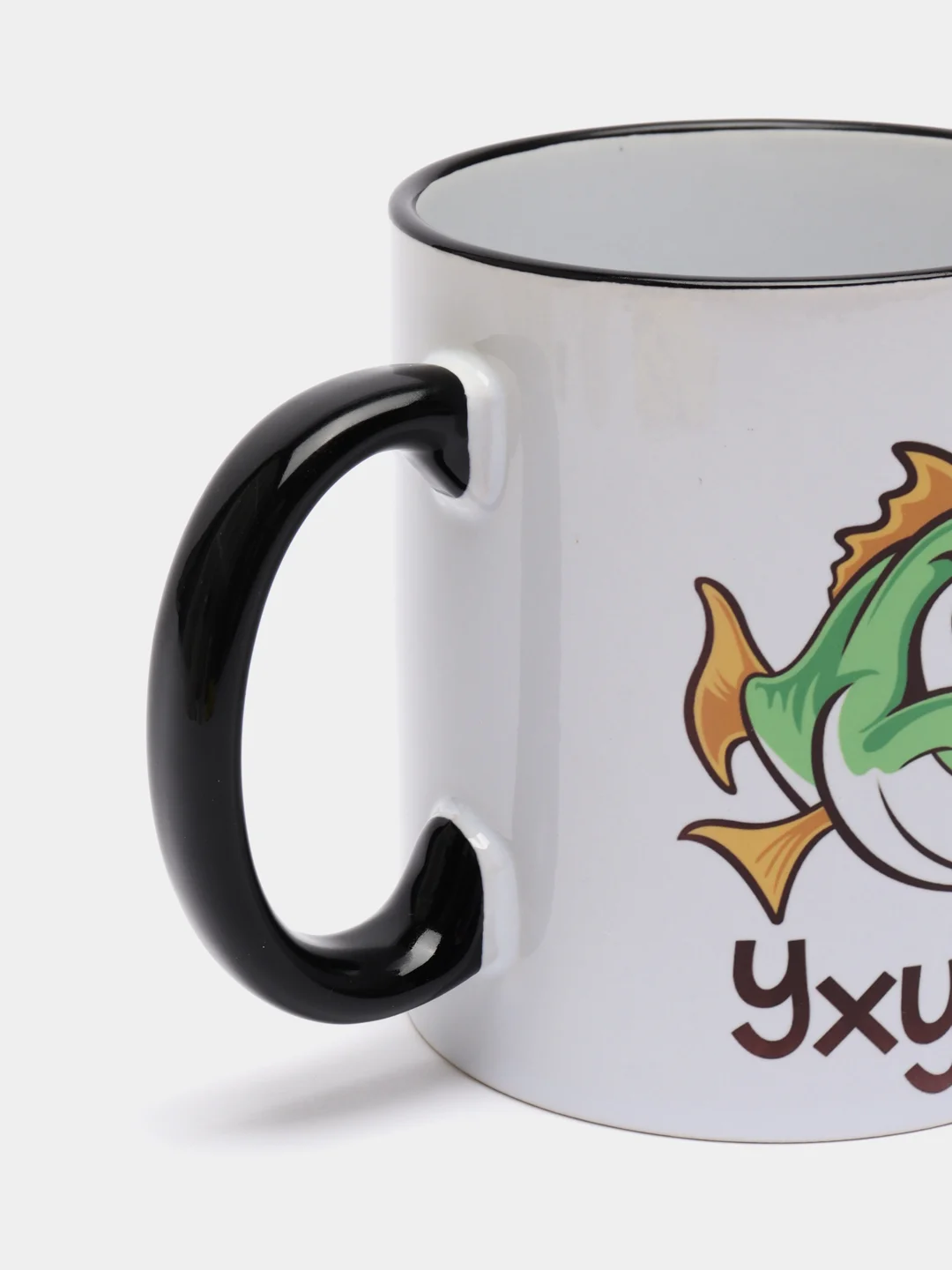 Сувенирная кружка с принтом "Вы УхуЕли"