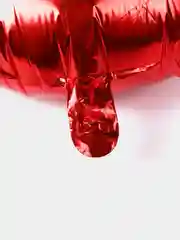 Красный воздушный шар "Цифра 3" красный 100 см