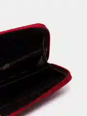 Красный кошелек женский на замке, 5 цветов