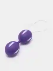 Фиолетовый вагинальный тренажёр "Тренажёр шарики Кегеля""Kegel Balls"