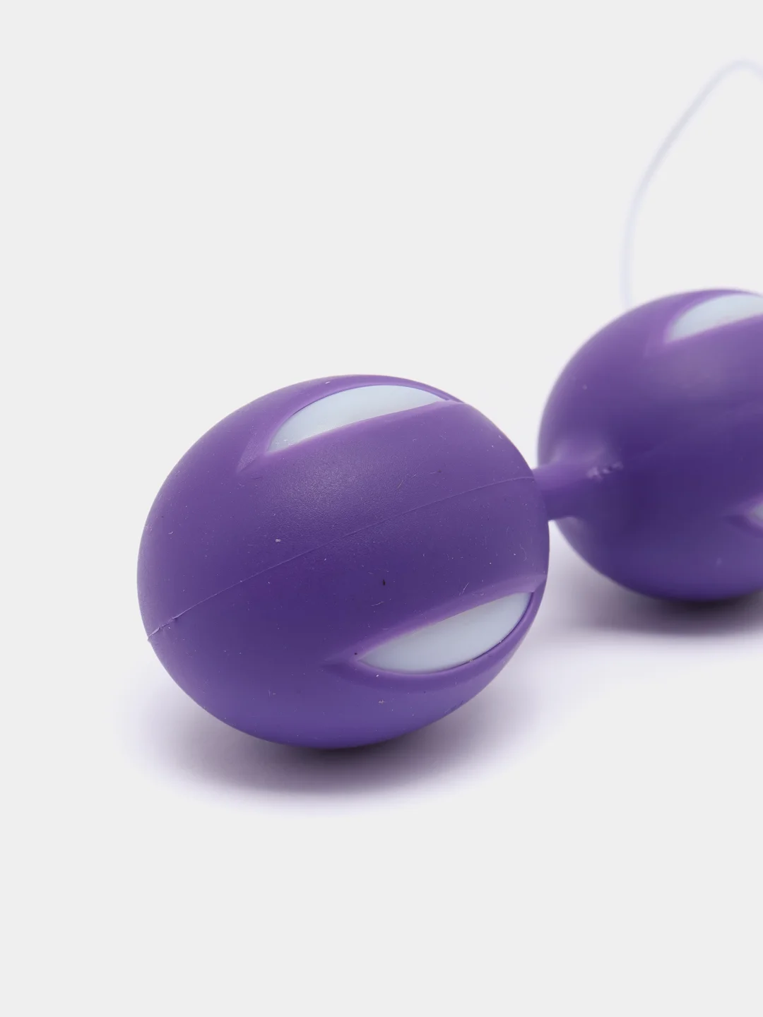 Фиолетовый вагинальный тренажёр "Тренажёр шарики Кегеля""Kegel Balls"