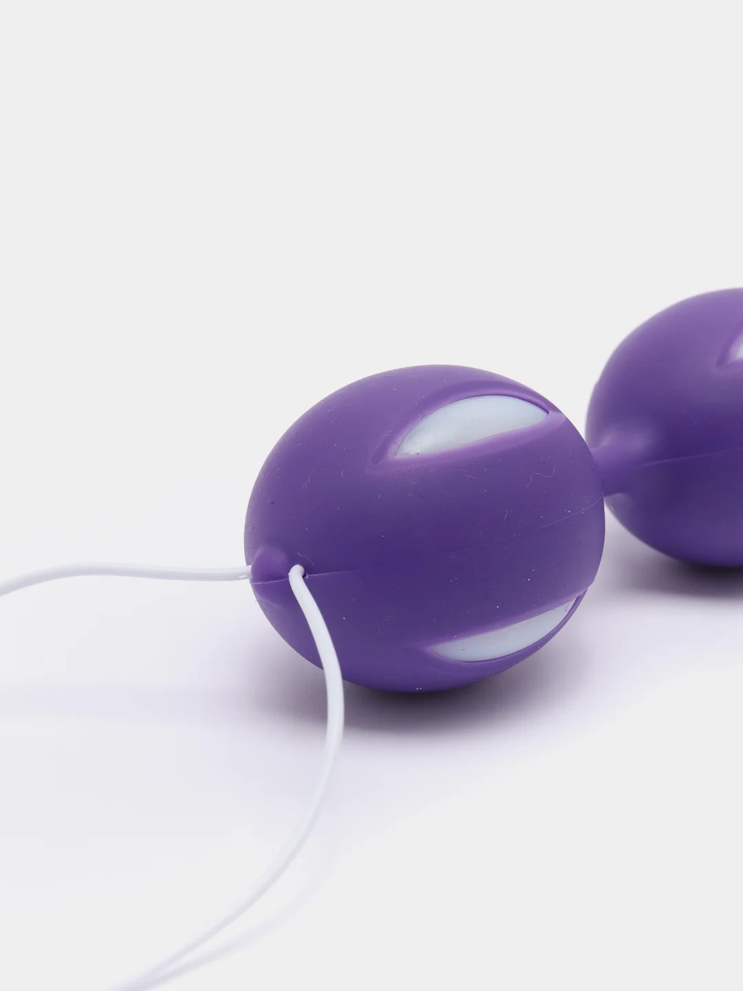 Фиолетовый вагинальный тренажёр "Тренажёр шарики Кегеля""Kegel Balls"