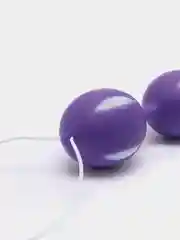 Фиолетовый вагинальный тренажёр "Тренажёр шарики Кегеля""Kegel Balls"
