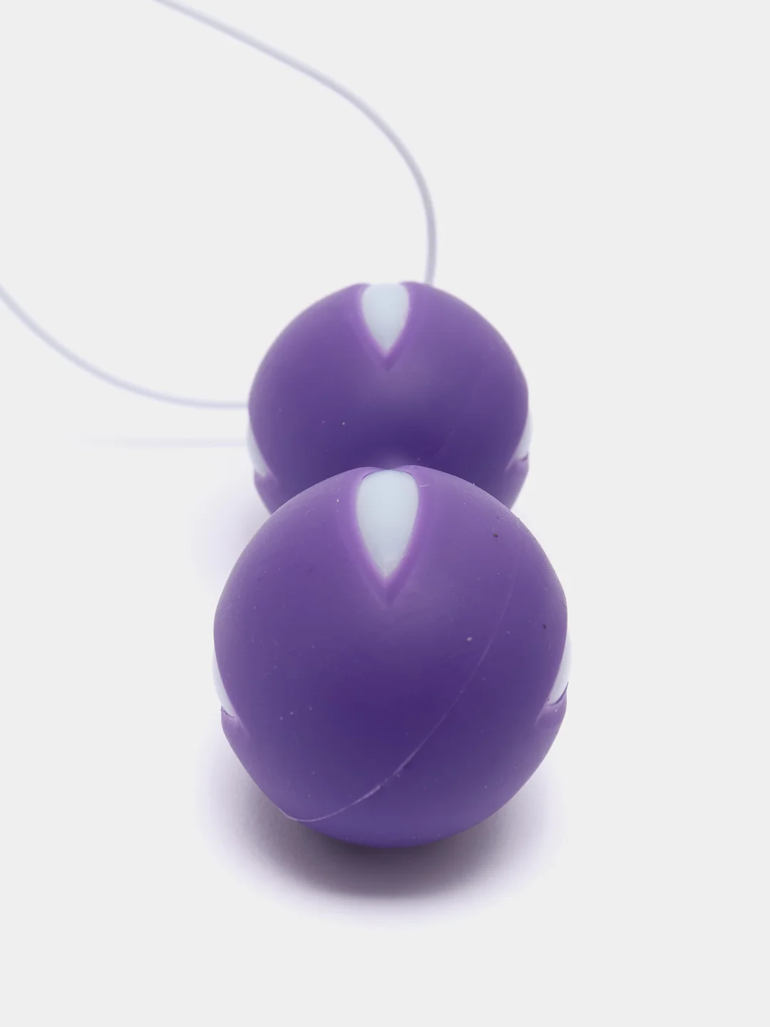 Фиолетовый вагинальный тренажёр "Тренажёр шарики Кегеля""Kegel Balls"