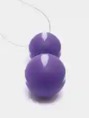 Фиолетовый вагинальный тренажёр "Тренажёр шарики Кегеля""Kegel Balls"