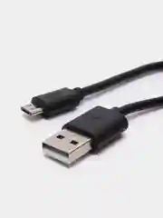 Черный сетевое зарядное устройство для телефона Defender UPC-11 5V/2.1А 1xUSB + кабель micro-USB