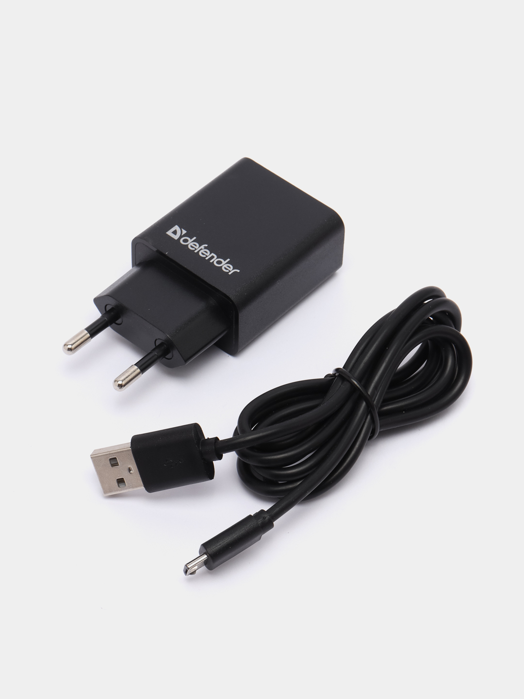 Сетевое зарядное устройство для телефона Defender UPC-11 5V/2.1А 1xUSB +  кабель micro-USB купить по цене 305 ₽ в интернет-магазине KazanExpress