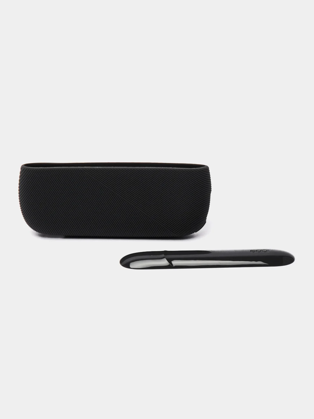 Угольный чехол для IQOS 3, IQOS 3 Duos+Панель в комплекте