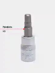 Конфетный головка со вставкой 1/4"