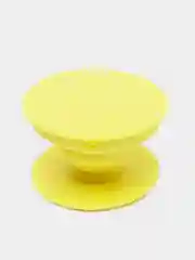 Желтый держатель-подставка для телефона (попсокет) PopSocket