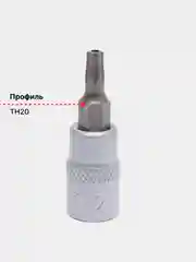 Зеленый головка со вставкой 1/4"