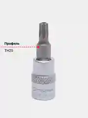 Зелёный хаки головка со вставкой 1/4"