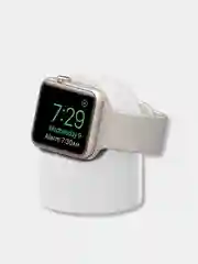 Белый подставка-станция для зарядки Apple Watch