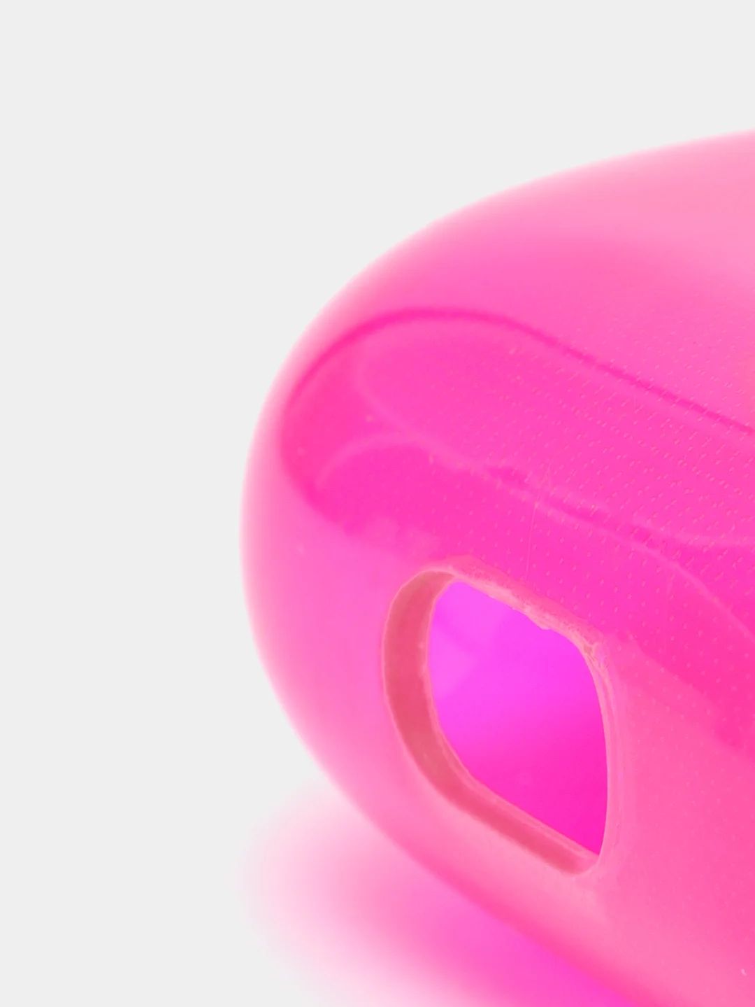 Фуксия неоновый чехол для AirPods 3, силиконовый, с креплением под карабин, 9 цветов