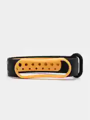 Лимонный ремешок для Xiaomi Mi Band 5 / 6 / 7 cиликоновый спортивный (Сяоми ми бенд))