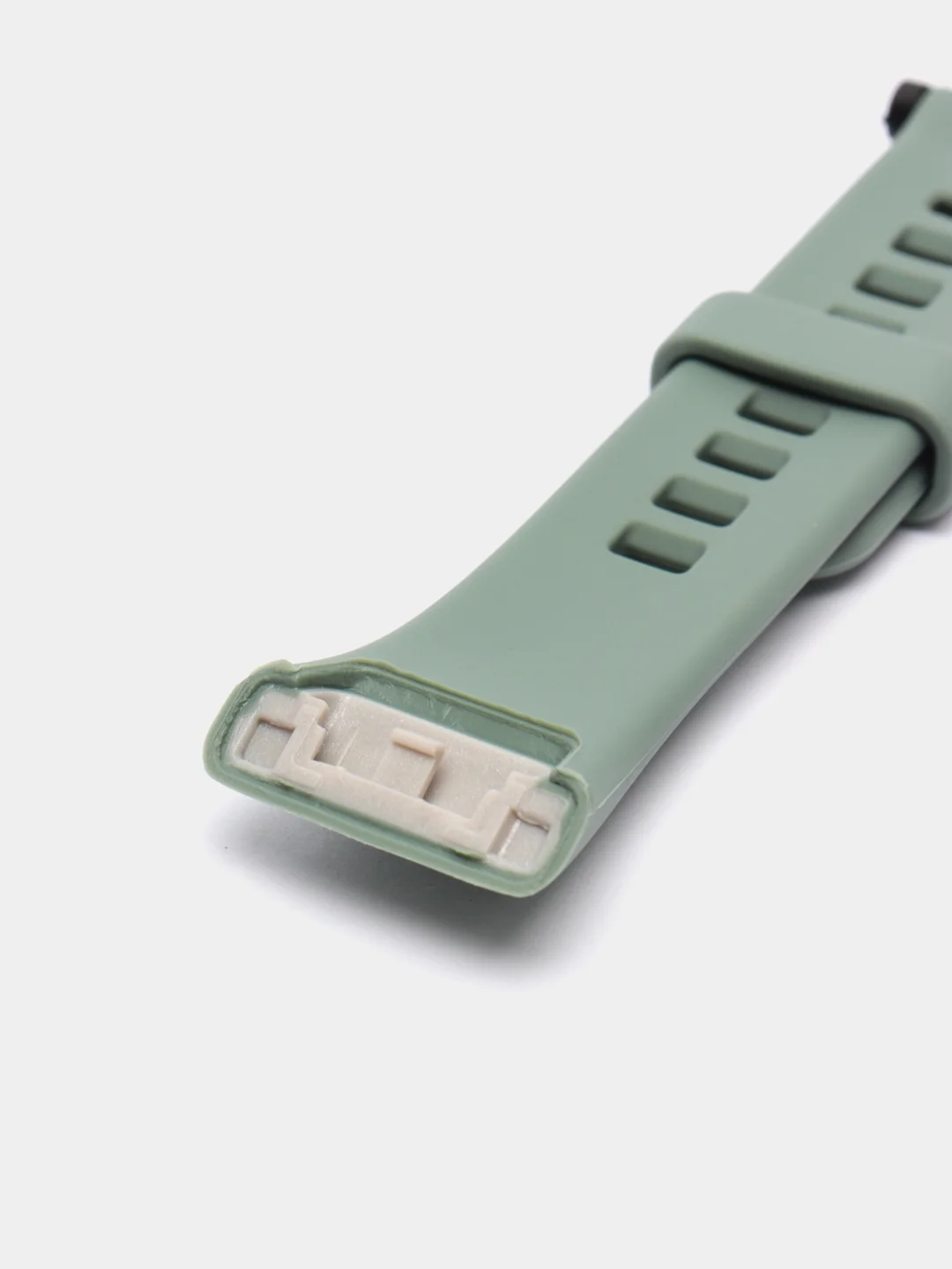 Оливковый силиконовый ремешок для Huawei Band 6 / Honor Band 6