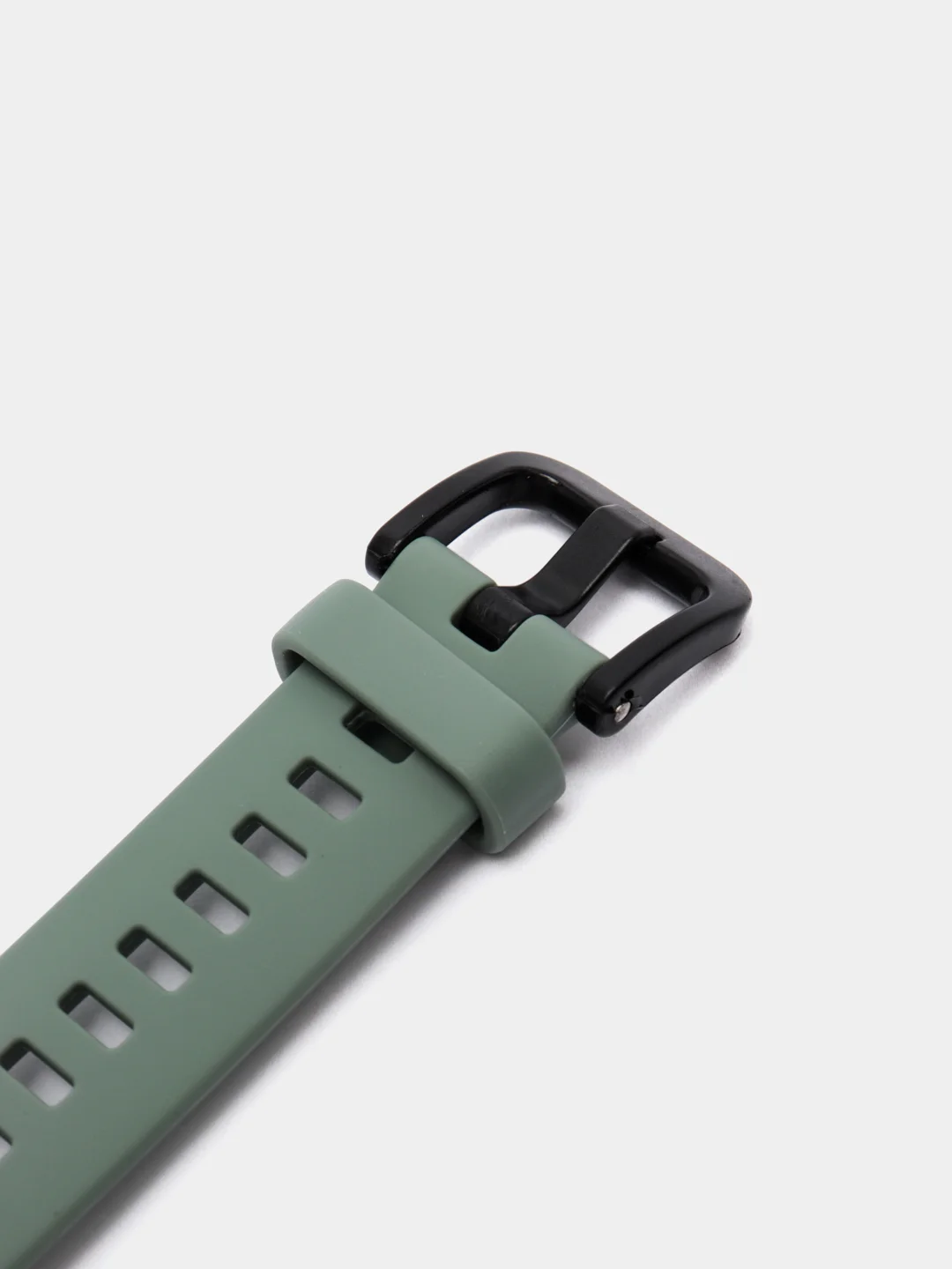 Оливковый силиконовый ремешок для Huawei Band 6 / Honor Band 6