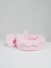 Розовый бант-повязка на голову OMG, повязка для макияжа, супер мягкая повязка для умывания ОМГ