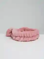 Кораллово-розовый бант-повязка на голову OMG, повязка для макияжа, супер мягкая повязка для умывания ОМГ