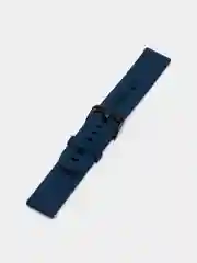 Темно-синий силиконовый ремешок для Xiaomi Amazfit Bip/ Samsung/Huawei, 20 мм, с кнопкой Универсальный