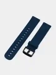 Темно-синий силиконовый ремешок для Xiaomi Amazfit Bip/ Samsung/Huawei, 20 мм, с кнопкой Универсальный