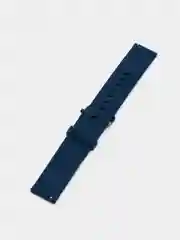 Темно-синий силиконовый ремешок для Xiaomi Amazfit Bip/ Samsung/Huawei, 20 мм, с кнопкой Универсальный