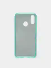 Бирюзовый чехол блестящий Honor 10 Lite, Huawei P Smart 2019 накладка c блёстками