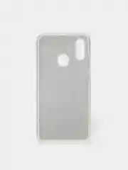Серебряный чехол блестящий Honor 10 Lite, Huawei P Smart 2019 накладка c блёстками