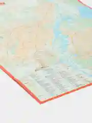 Карта города Липецк и Липецкой области, автомобильная, общегеографическая, складная