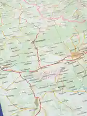 Карта города Ульяновск и Ульяновской области, складная