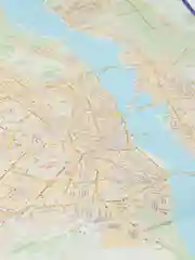 Автомобильная карта города Воронеж и Воронежской области, общегеографическая, складная