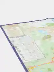 Карта Нижнего Новгорода и Нижегородской области, автомобильная, складная